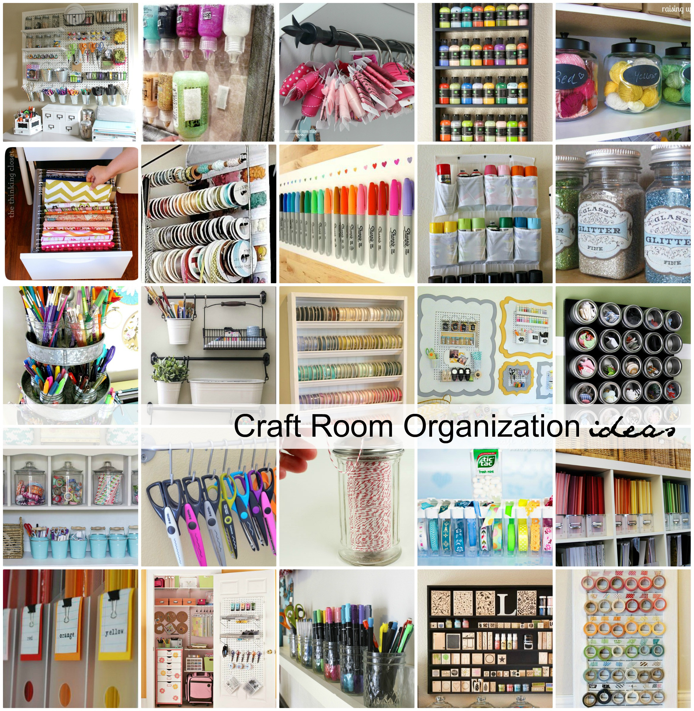 Craft Organization Ideas
 Bedroom Closet Organization Ideas The Idea Room