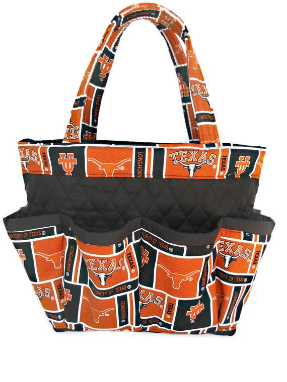 Craft Organizer Bag
 Texas Longhorns Bingo Bag Craft Organizer by