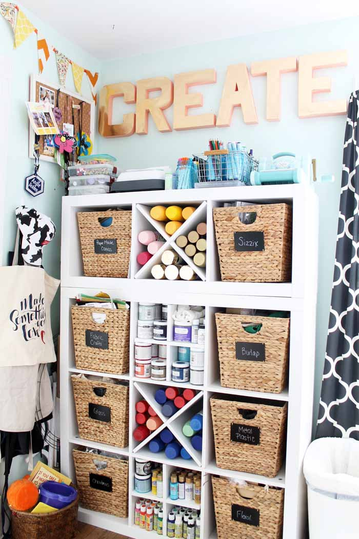 Craft Room Organization
 Craft Room Organization Ideas from a Craft Blogger The