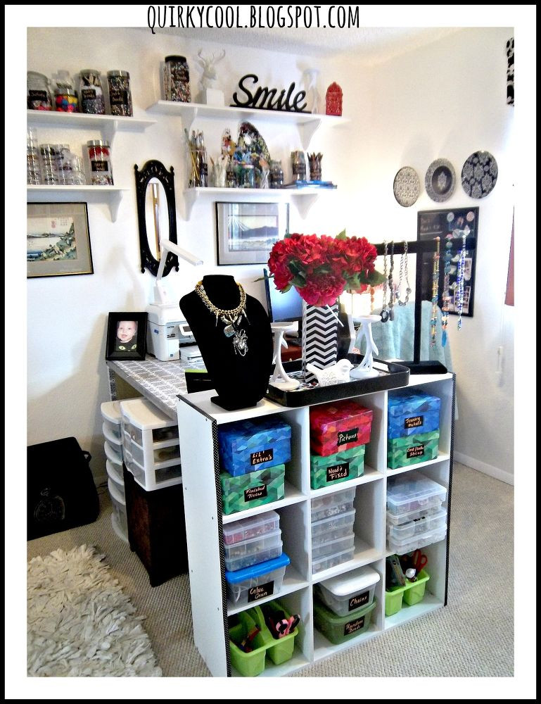 Craft Room Organization Ideas On A Budget
 Craft Room fice and Closet in e