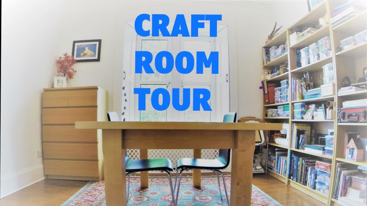Craft Room Organization Ideas On A Budget
 Craft Room Tour Bud Makeover Storage and
