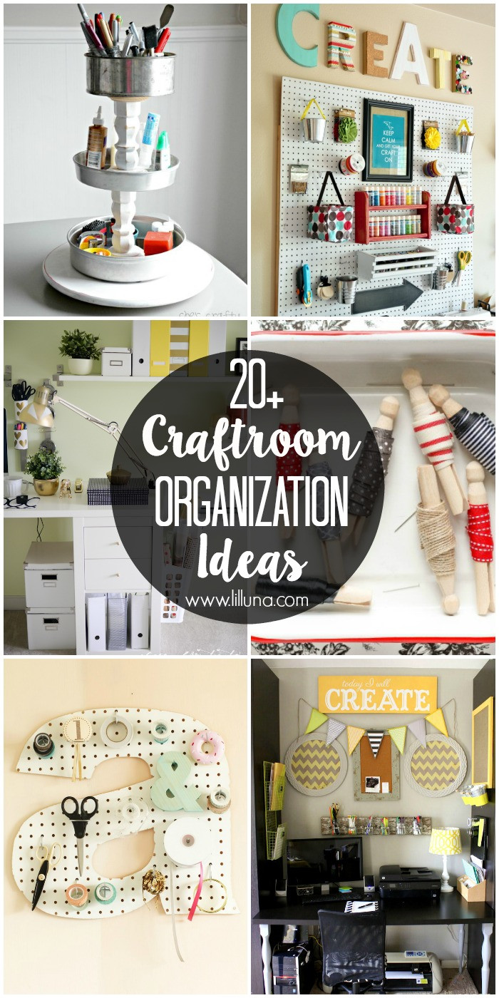 Craft Room Organization Ideas
 Craft Room Organization Ideas