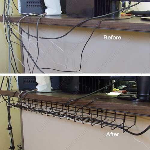 Desk Cable Organizer
 Under Desk Cable Tray Cableorganizer