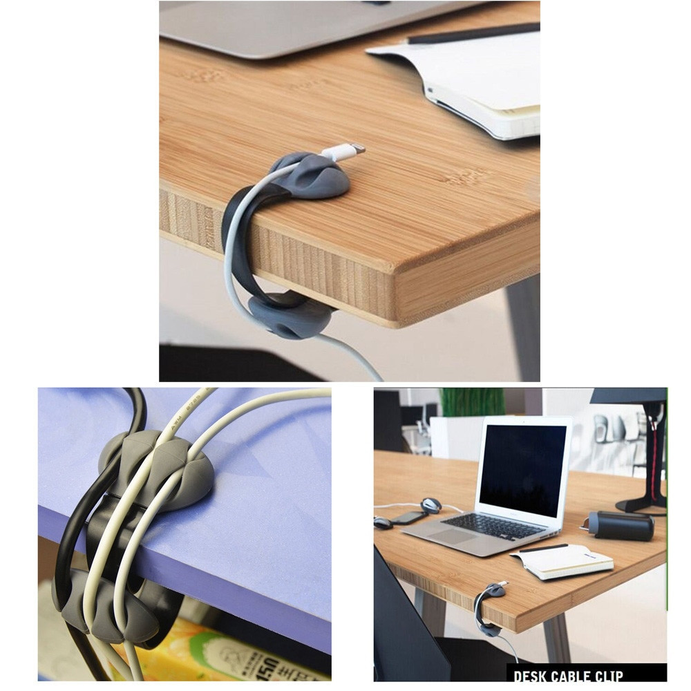 Desk Cable Organizer
 Desk Cable Clips Organizer Management Multipurpose Wire
