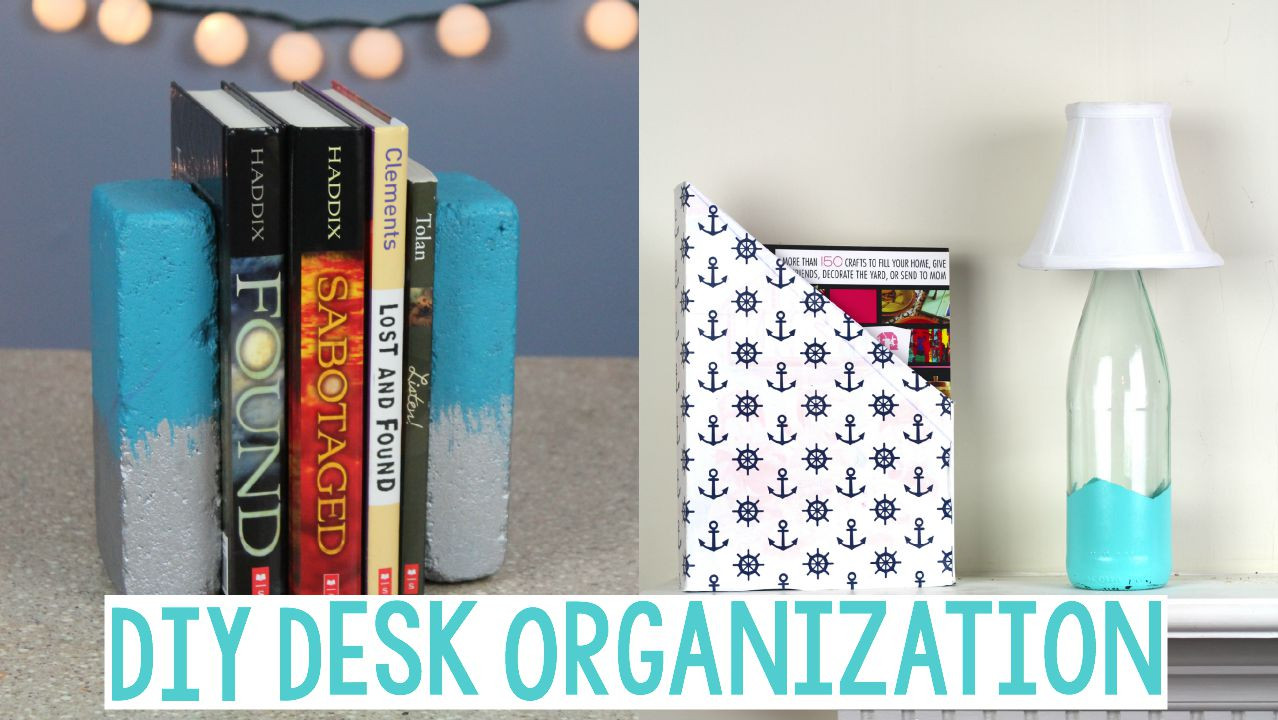Desk Organization Diy
 DIY Desk Organization