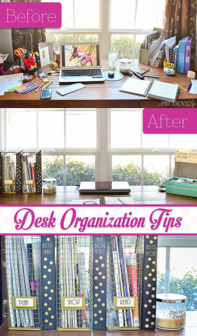 Desk Organization
 Desk Organization on Pinterest