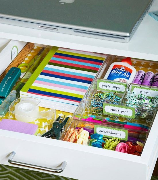 Desk Organization Supplies
 The Remodeled Life Pretty Organized Drawers Inspiration