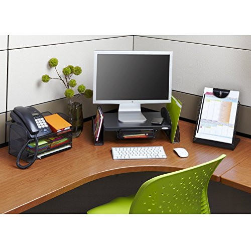 Desk Phone Stand Organizer
 VANRA Metal Mesh Desktop Organizer Telephone Stand Phone