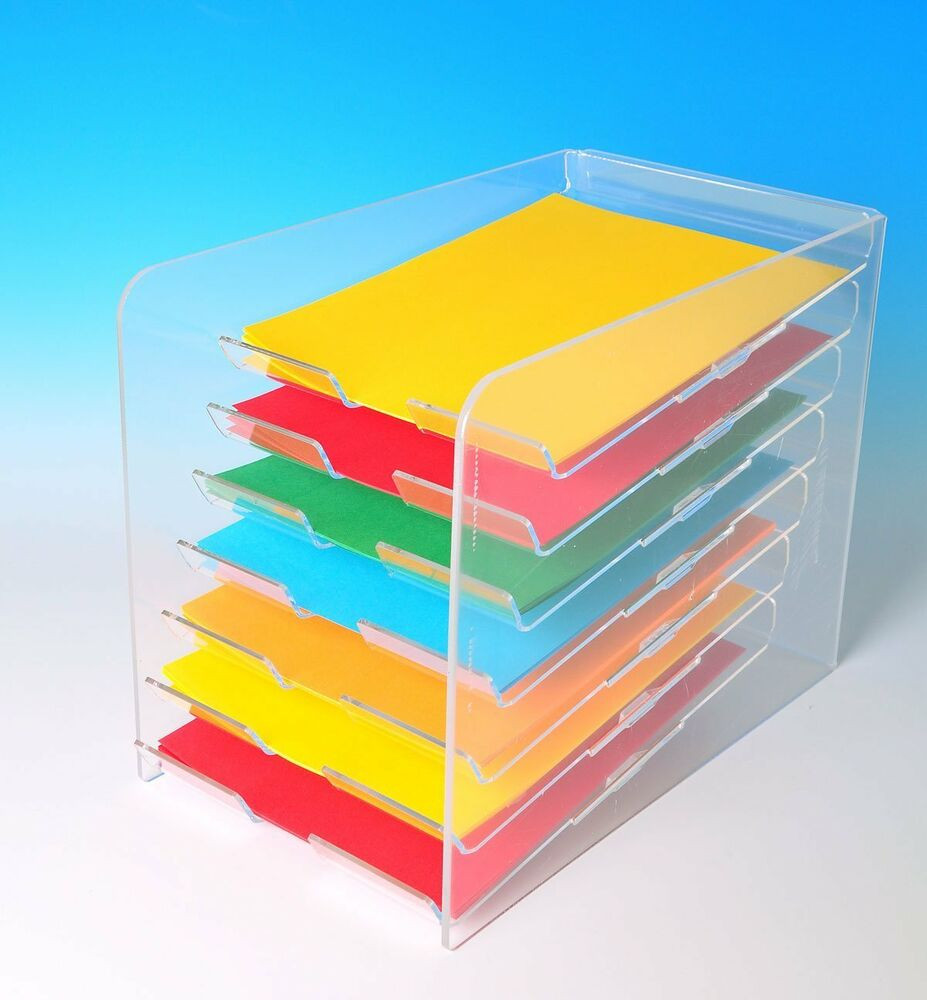 Desktop Paper Organizer
 Paper Tray Display Desktop Paper Organizer