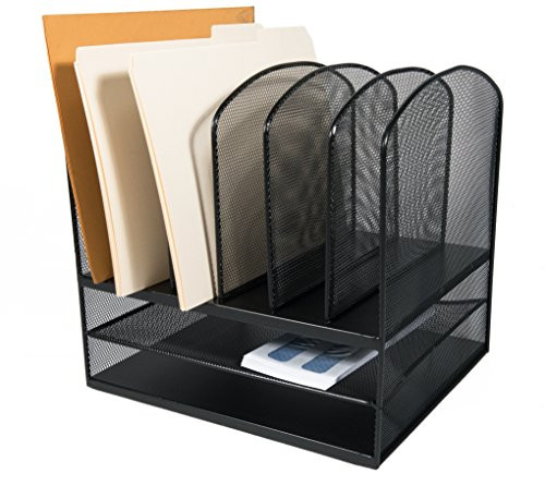 Desktop Paper Organizer
 Adir fice Mesh Desk Organizer Desktop Paper File Folder