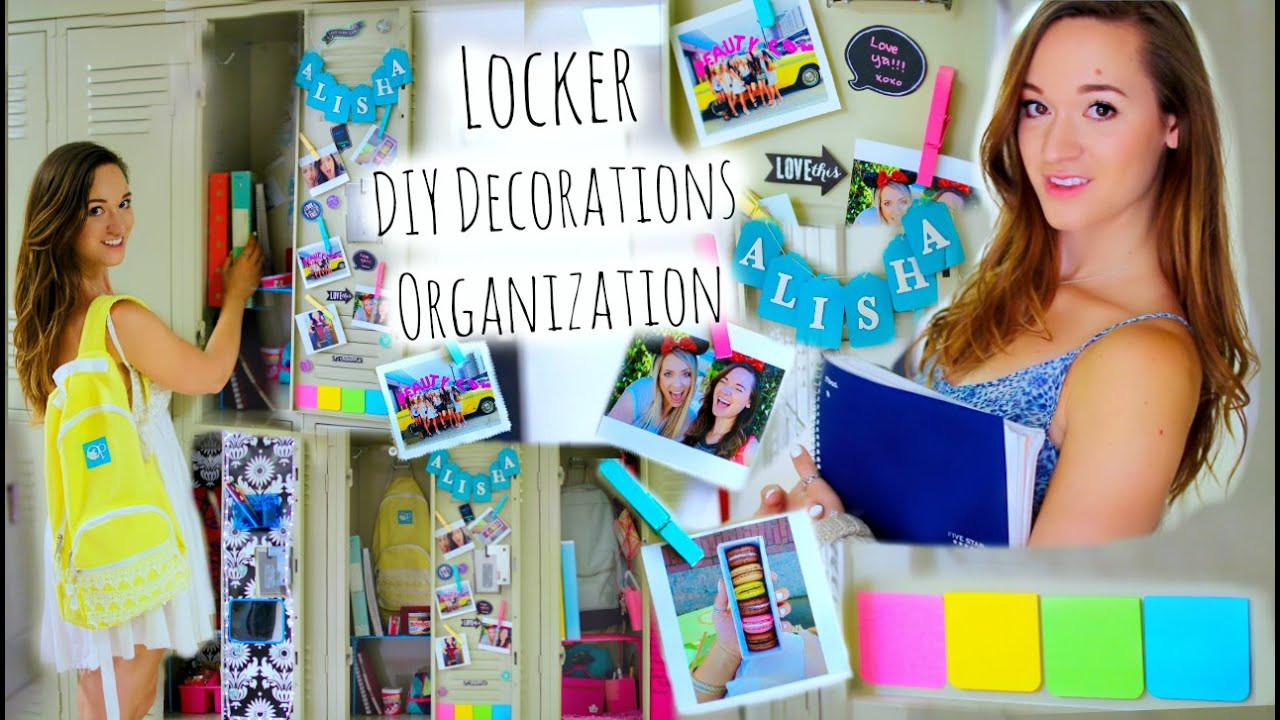 Diy Locker Organization
 DIY Locker Organization Decor Tumblr Inspired Back to