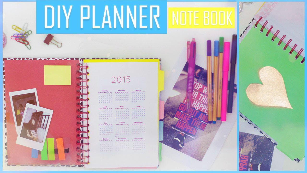 Diy Planner Organizer
 DIY How To Make Your Own Planner Organizer Book تعلمي كيف
