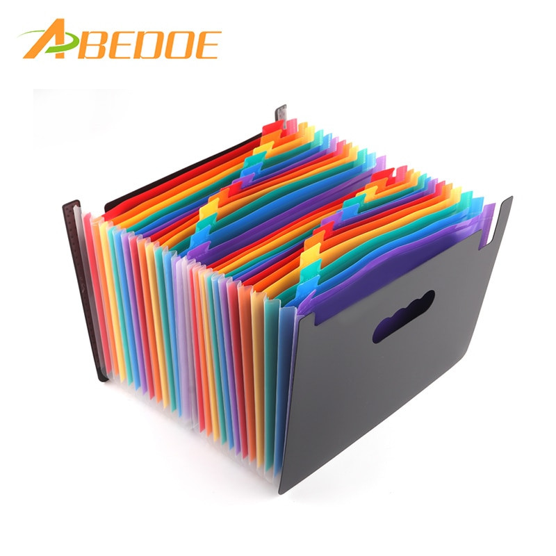 File Organizer Folder
 ABEDOE 24 Pockets Expanding Files Folder A4 Expandable