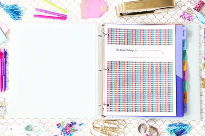 High School Binder Organization
 Student Binder for Back to School with Free Printables