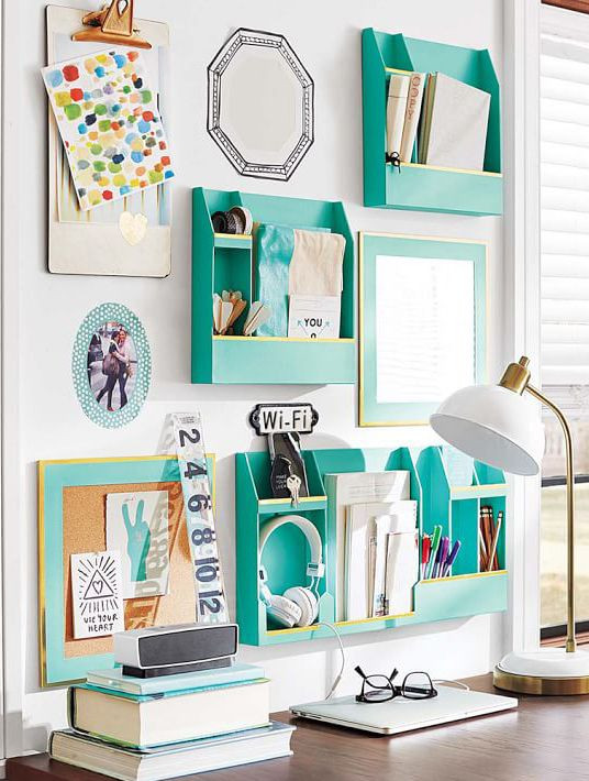 Home Office Wall Organizer
 4 Desk Organization Ideas And 25 Examples Shelterness