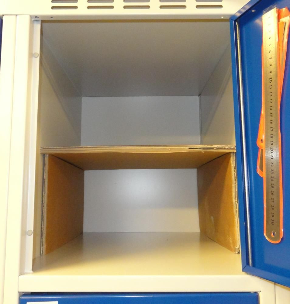 Locker Organizer Diy
 Simple and Cheap Locker Shelf