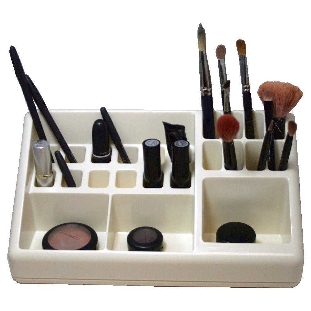 Makeup Desk Organizer
 NEW DELUXE COSMETIC ORGANIZER DISPLAY MAKEUP HOLDER DESK