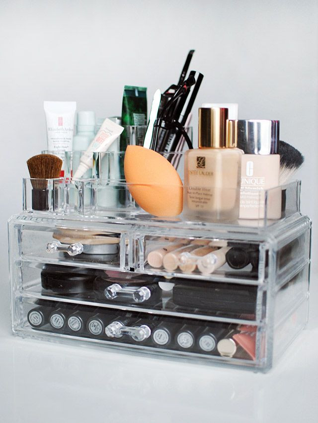 Makeup Desk Organizer
 171 best images about Makeup Hair Storage and Organization