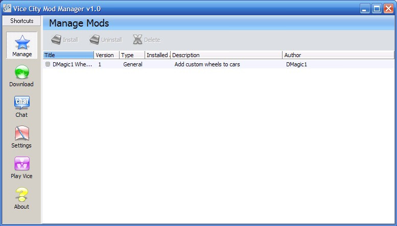 Mod Organizer Data Folder
 Open vcm file