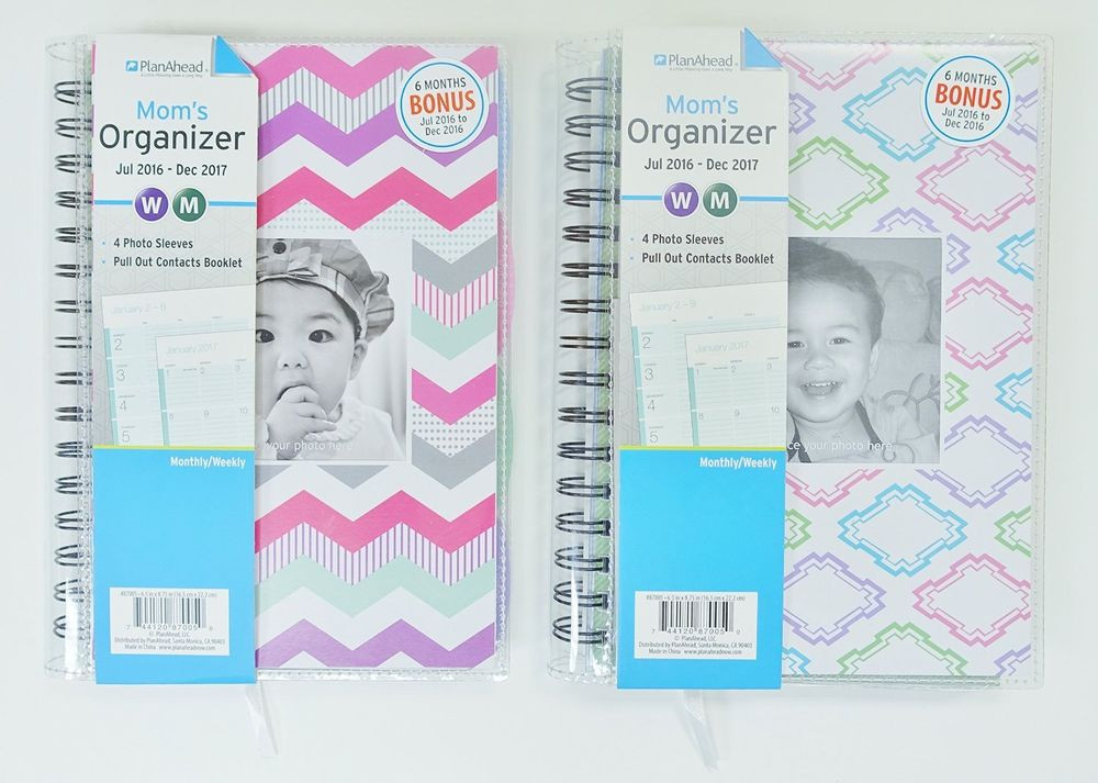 Mom Planner Organizer
 Plan Ahead Mom s 18 Months Planner Monthly&Weekly Format
