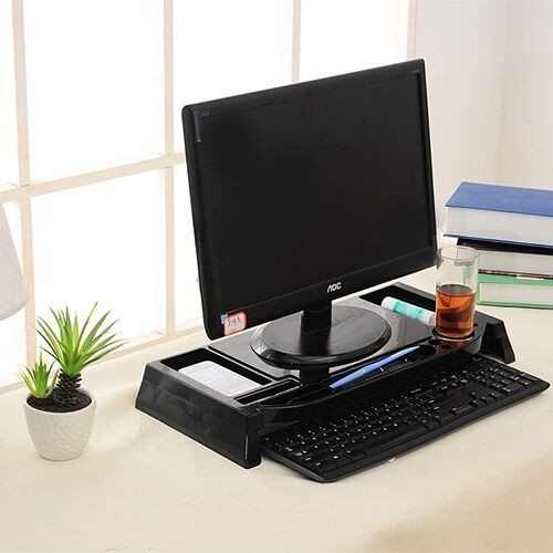Monitor Stand Desk Organizer
 Universal LCD Monitor Laptop Multimedia Stand Cradle