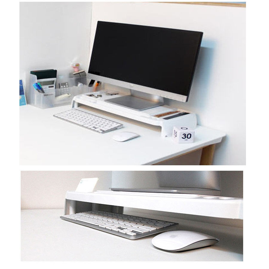 Monitor Stand Desk Organizer
 LED LCD Monitor Stand Cradle Desk Organizer fice Various