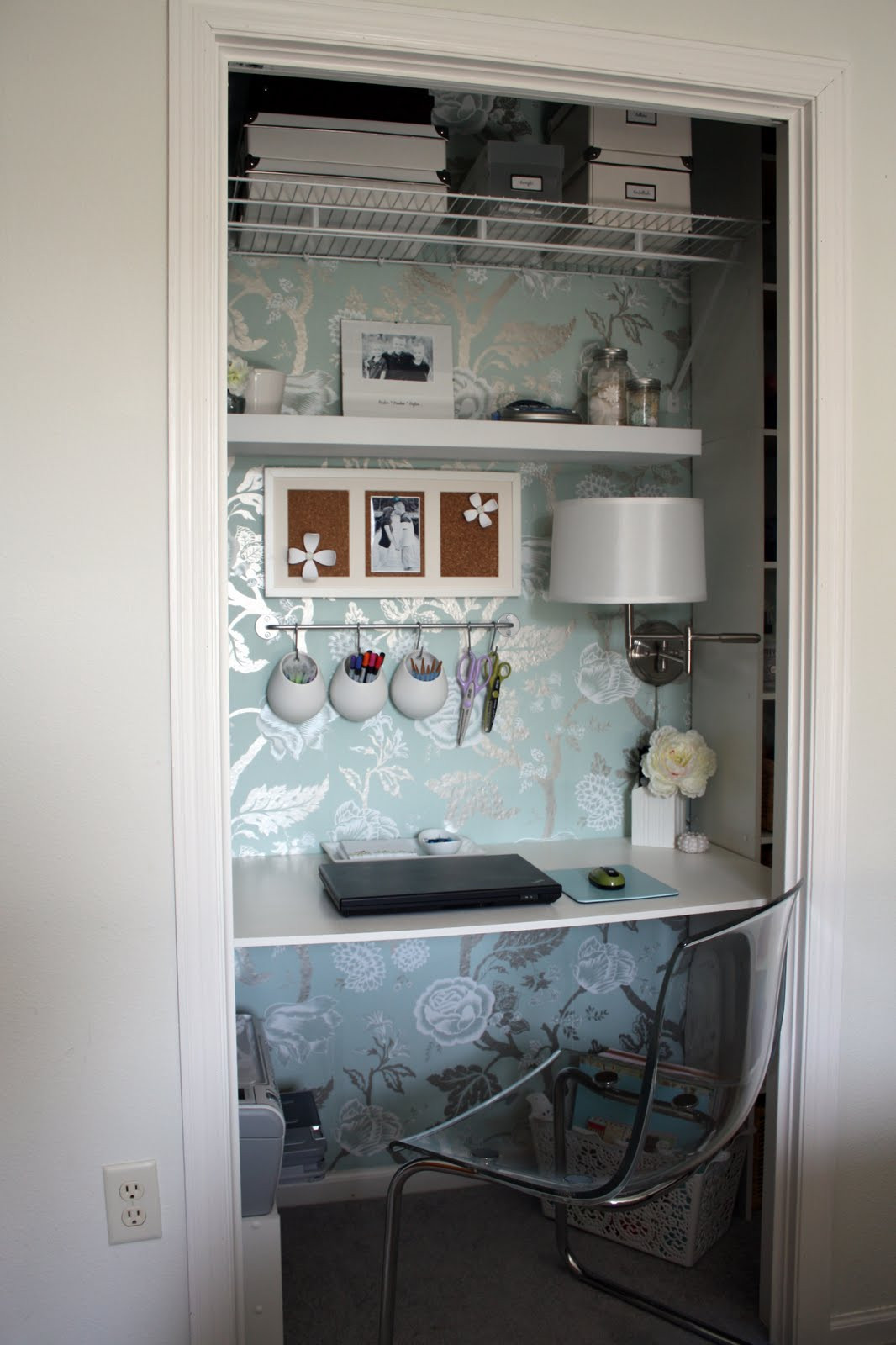 Office Closet Organizer
 IHeart Organizing September Featured Space Bedroom