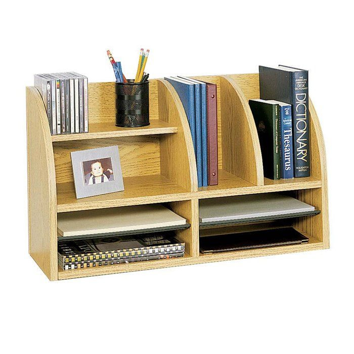 Office Depot Desk Organizer
 $110 Wood Desktop Organizer 8 Adjustable partments