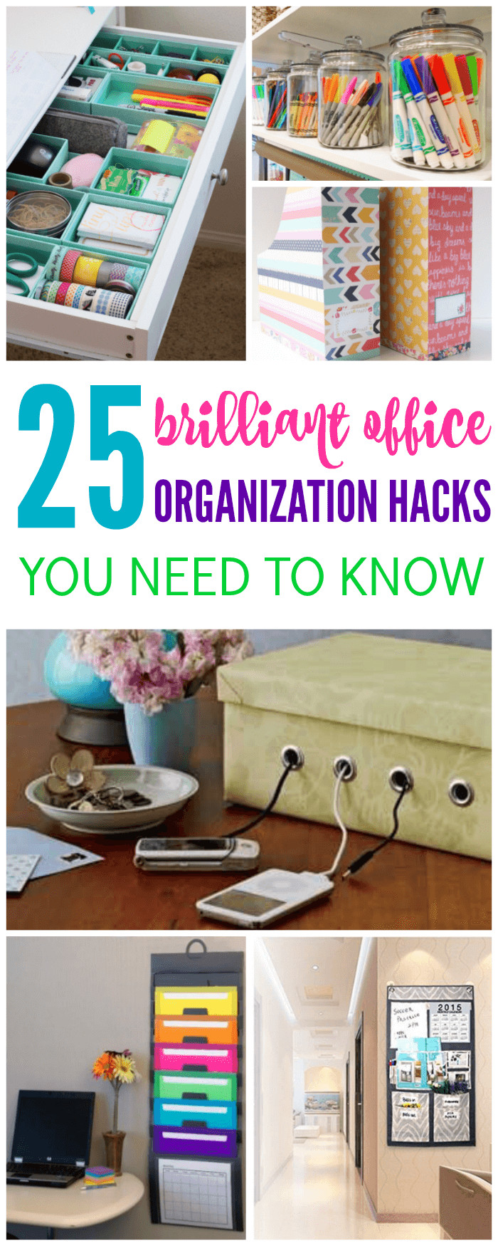 Office Organization Hacks
 25 Brilliant fice Organization Hacks You Need to Know