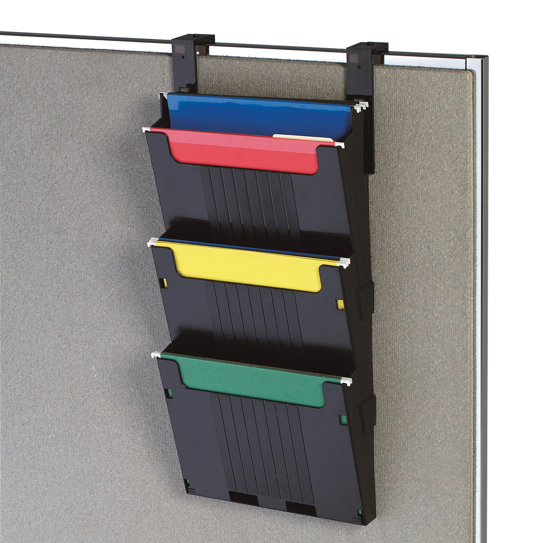 Office Organization Products
 Partition Pocket System Letter Size Black