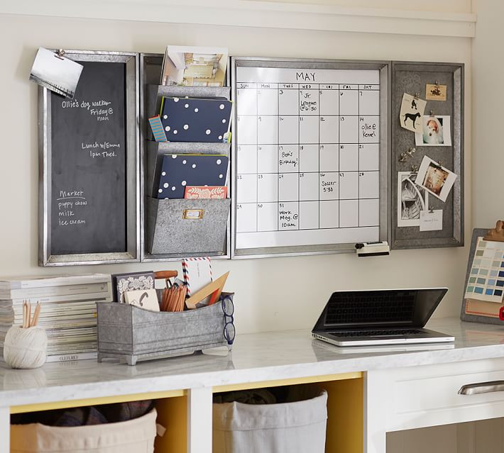 Office Wall Organizer System
 Decorated Mantel Home fice Ideas for Small Spaces