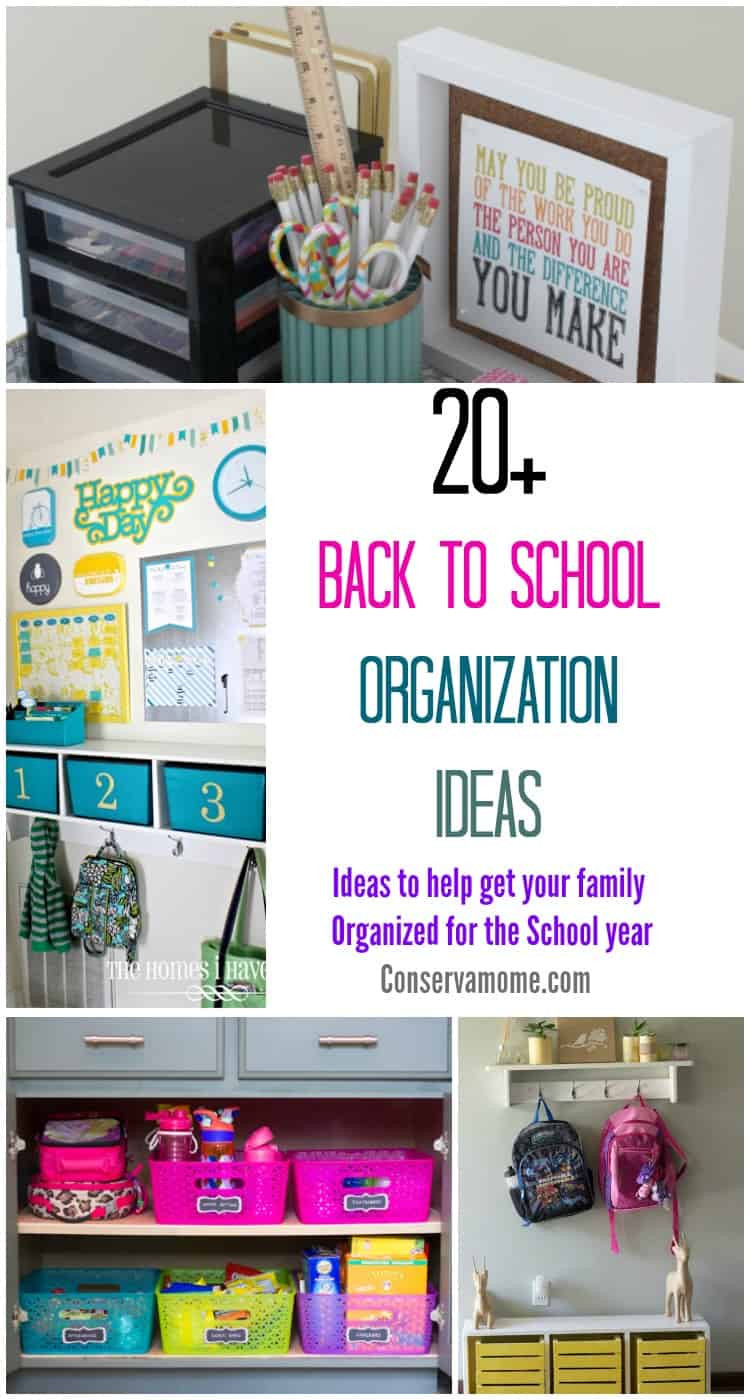 Organization Tips For School
 20 Back to School Organization Ideas Ideas to help