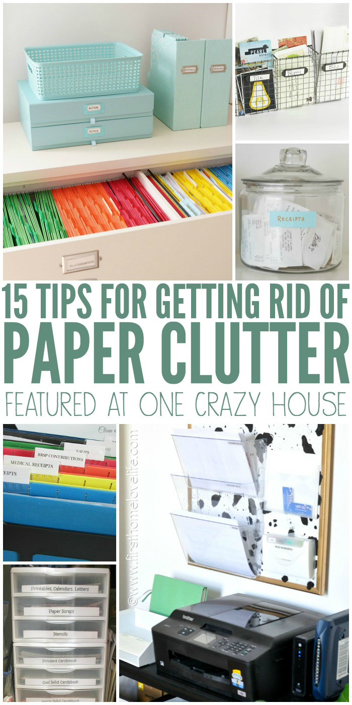 Paper Clutter organization Elegant Get Rid Of Paper Clutter Right now