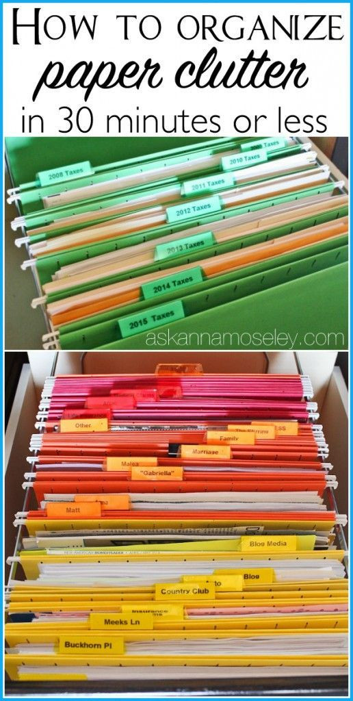 Paper File Organization
 Best 25 Home filing system ideas on Pinterest