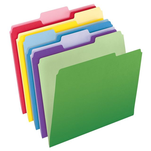 Paper Organizer Folder
 Color File Paper Folder 30 Pack Letter Size CD Pocket