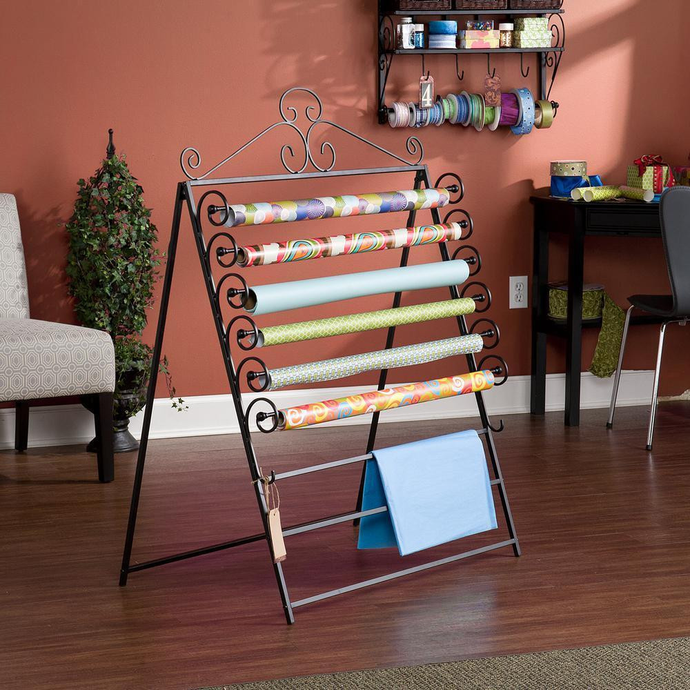 Paper Organizer For Wall
 Southern Enterprises Easel Wall Mount Craft Storage Rack