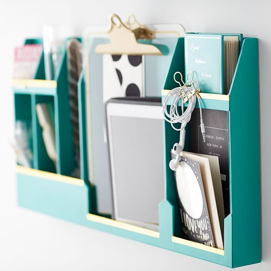 Paper Organizer For Wall
 Paper Wall Organizer Double