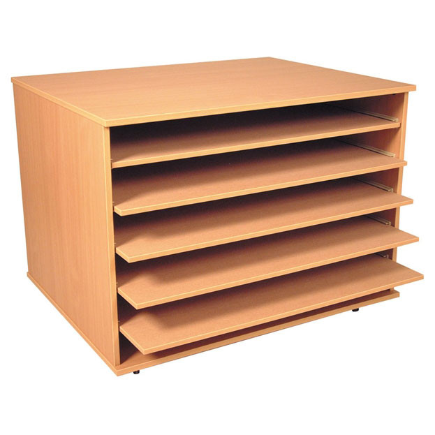 Paper Organizer Shelves
 A1 Paper Storage 5 Shelves