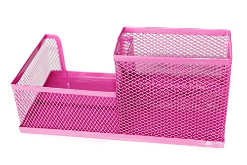 Pink Desk Organizer
 EasyPAG Mesh Steel Desk Organizer fice Supply Caddy with