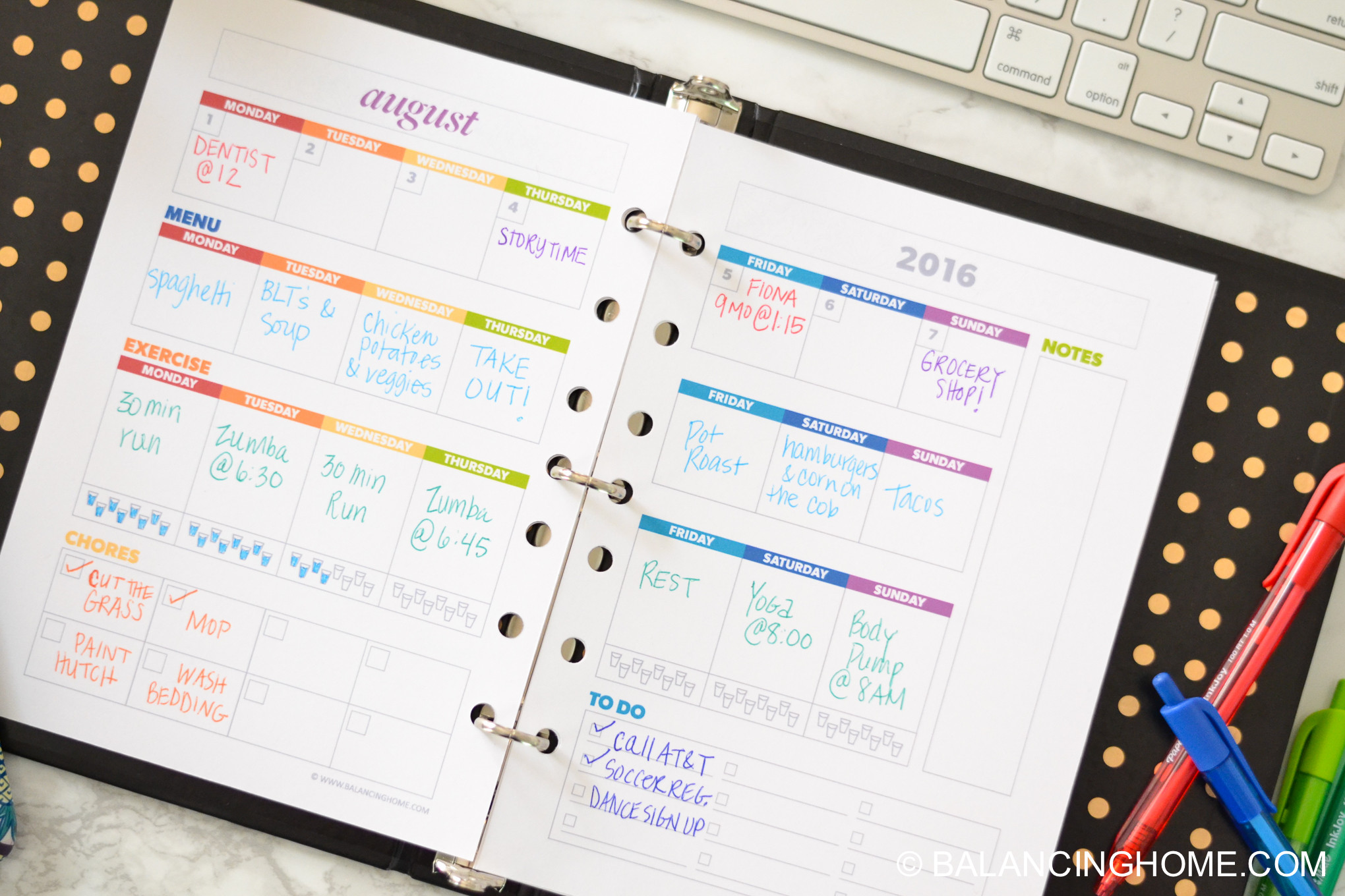 Planner Organization
 Get Organized With This Planner and All the Printables
