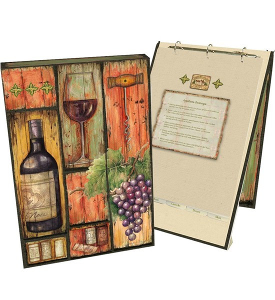Recipe Organizer Binder
 Recipe Organizer Binder Wine Country