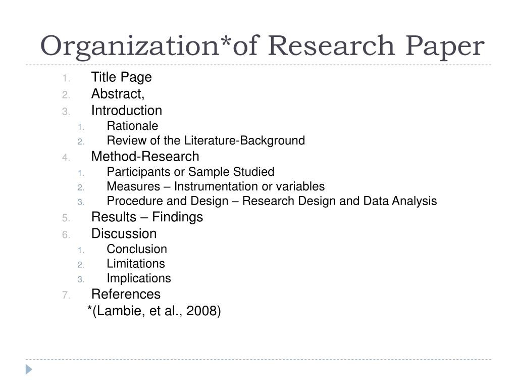 Research Paper organization Fresh Ppt Apa Style and Scholarly Writing Powerpoint