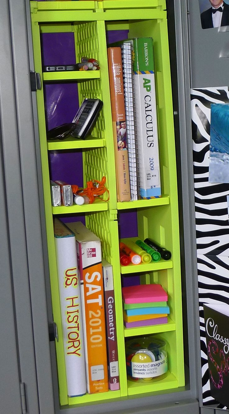 School Locker Organizer
 25 best ideas about Locker stuff on Pinterest