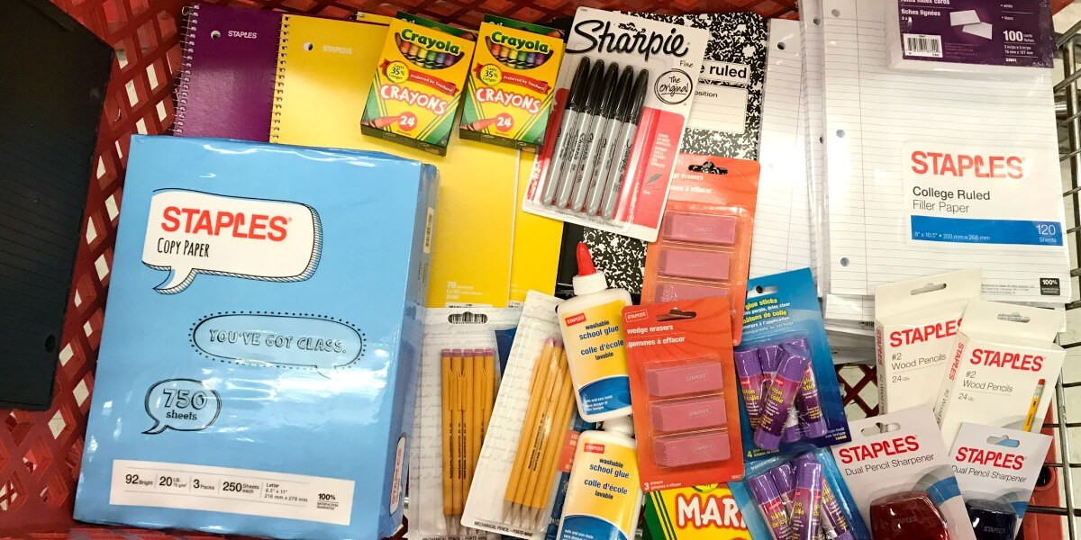 Staples Back To School
 Top 10 Staples Back To School Deals $0 22 Paper Mate