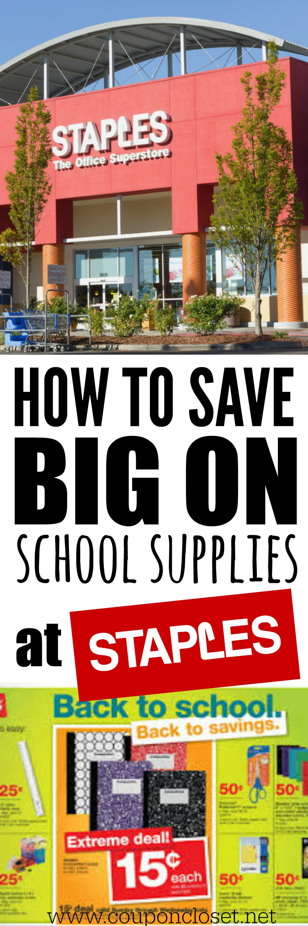 Staples Back To School
 Save at Staples with the back to school sales tips