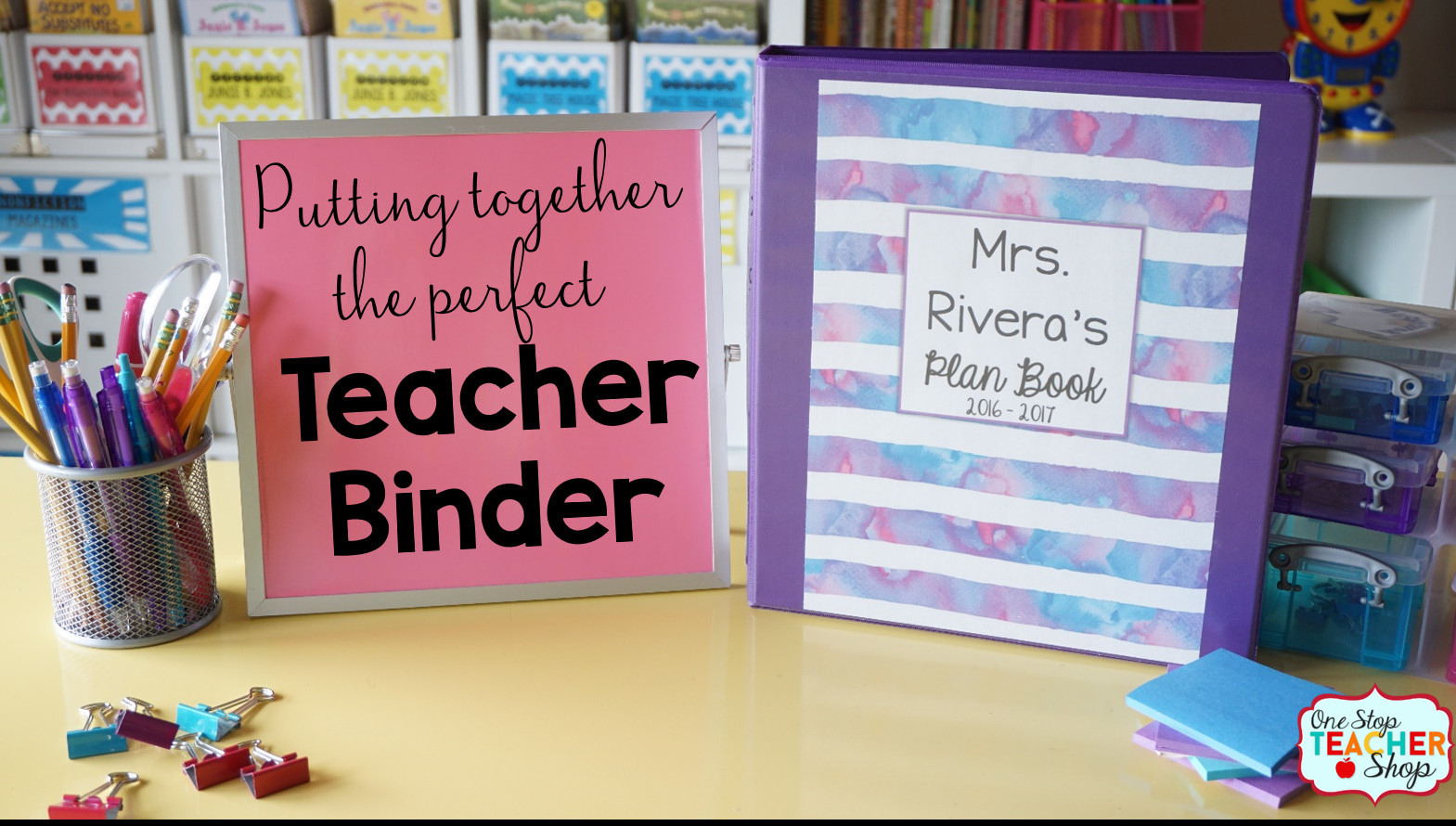 Teacher Binder Organization
 How to Put To her the Ultimate Teacher Binder