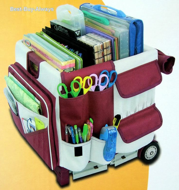 Teacher Rolling Cart Organizer
 MemoryStor Scrapbook Cart Rolling Organizer Storage