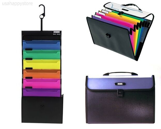 Wall Hanging Office Organizer
 Document Organizer Wall Hanging Bright Color File Pocket