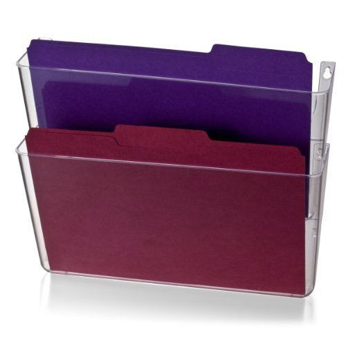 Wall Mounted Office Organizer
 2 Pack File Filing Letter Size fice Mail Storage