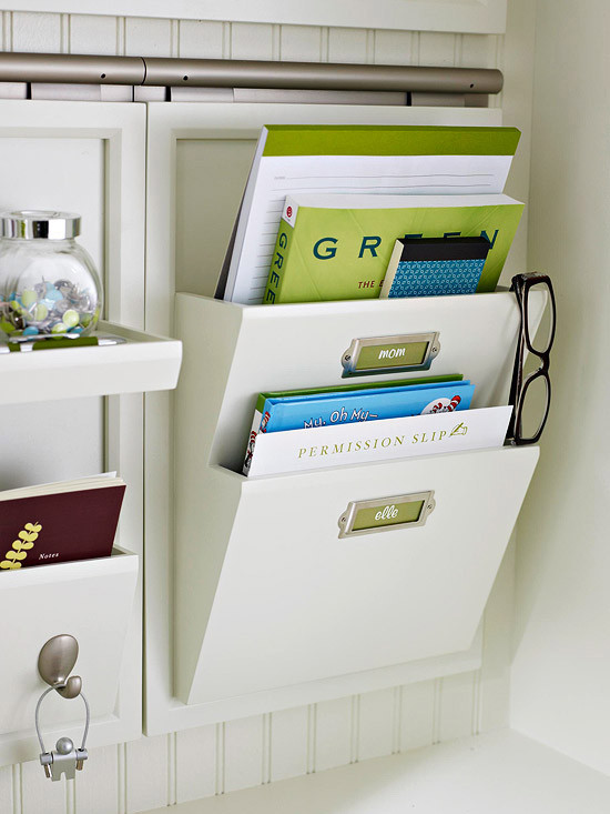 Wall Mounted Office Organizer
 Organizing a Kitchen mand Center Clean and Scentsible